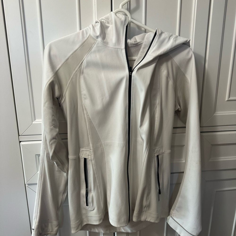White Hooded Jacket